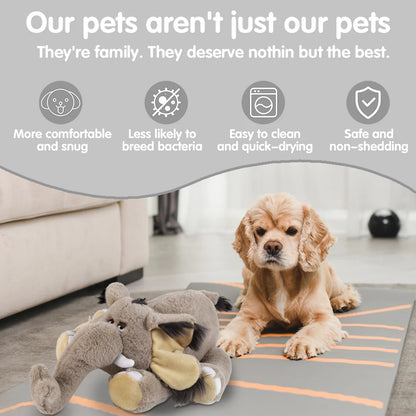 Mammoth Puppy Heartbeat Stuffed Toy for Anxiety Relief - My Pet Serenity