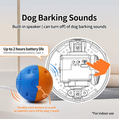 Interactive Plush Dog Toy for Small Dogs - Dancing, Fetch & Chew Ball - My Pet Serenity