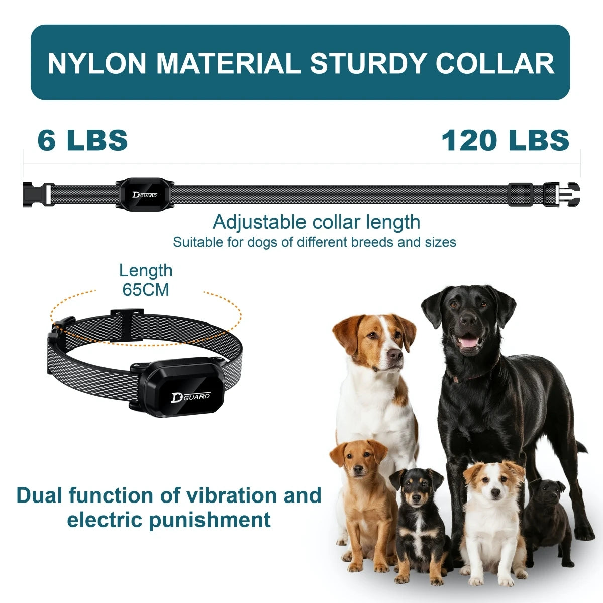 Dog Training Collar 800m Waterproof Rechargeable Remote LCD Display - My Pet Serenity