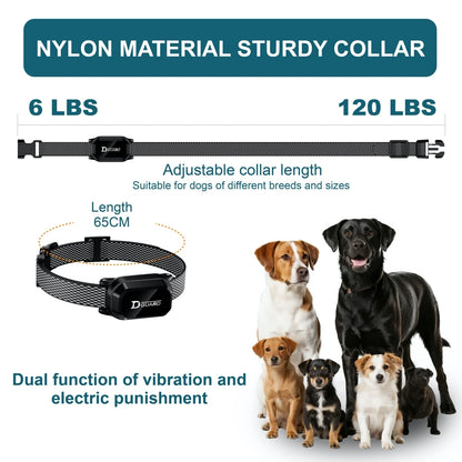 Dog Training Collar 800m Waterproof Rechargeable Remote LCD Display - My Pet Serenity