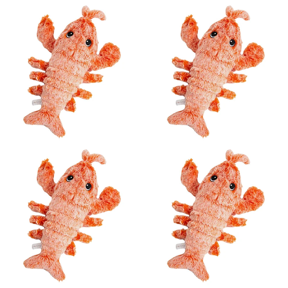 Dog Interactive Plush Toy Floppy Lobster Squeak for Small-Large Dogs - My Pet Serenity
