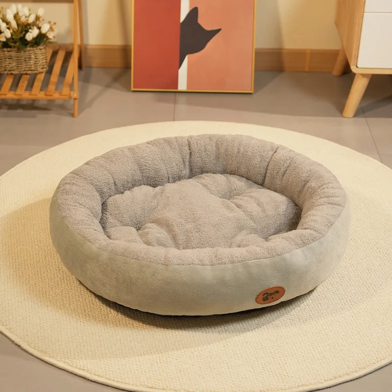 Thickened Warm Pet Nest Bed for Autumn & Winter - Dog & Cat Bed - My Pet Serenity