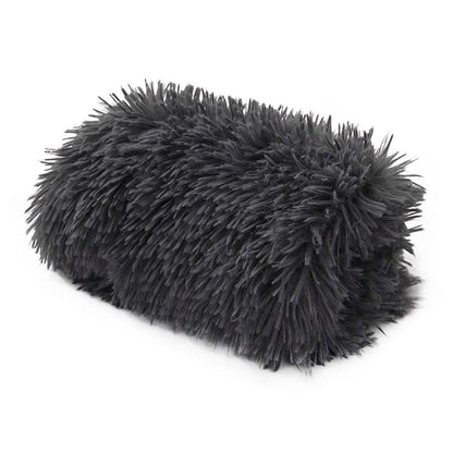 Winter dog and cat bed mat, washable plush cushion, warm and soft - My Pet Serenity