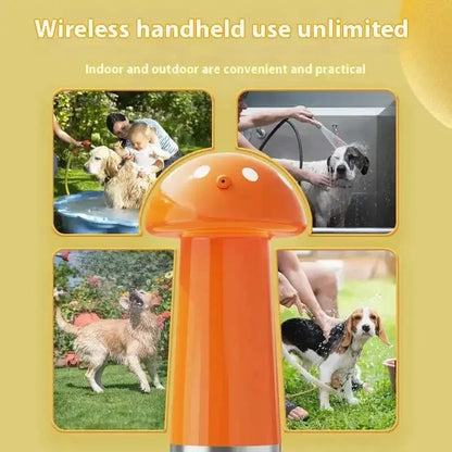 USB-Powered Pet Shower Foaming Dispenser for Washing Dogs - My Pet Serenity