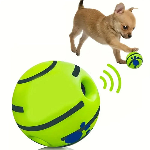 Dog Interactive Giggle Ball Toy for IQ Training, Mental Stimulation - My Pet Serenity