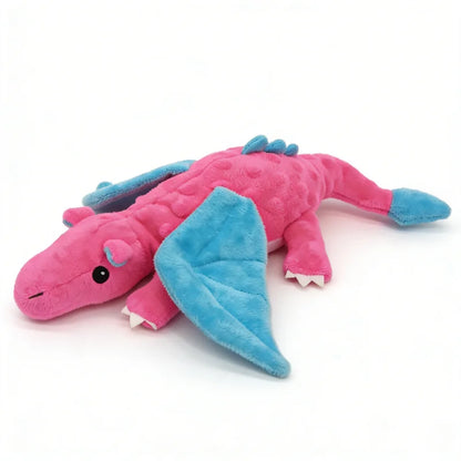 Dog Plush Squeaky Dragon Toy, Indestructible Safe Tough Chew Toy for Dogs - My Pet Serenity