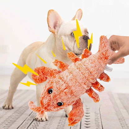 Dog Interactive Plush Toy Floppy Lobster Squeak for Small-Large Dogs - My Pet Serenity
