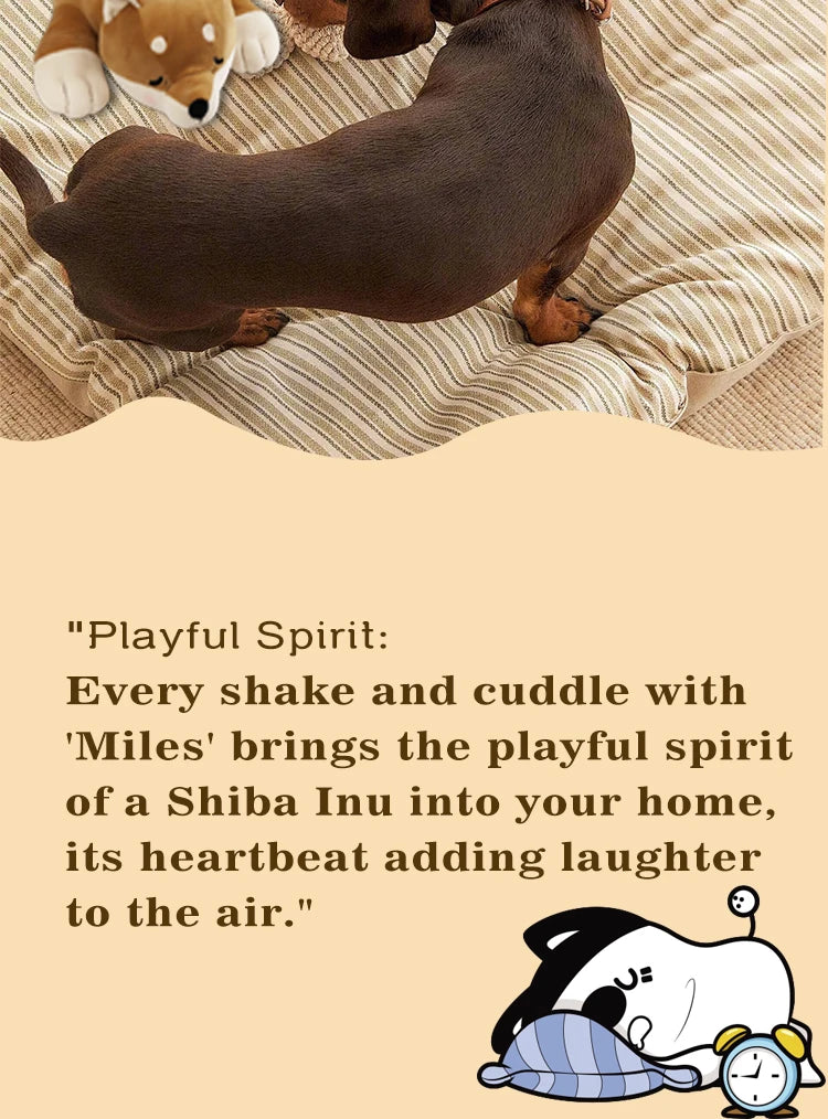 Dog Heartbeat Stuffed Toy for Puppies - Stress Relief & Calming Aid - My Pet Serenity