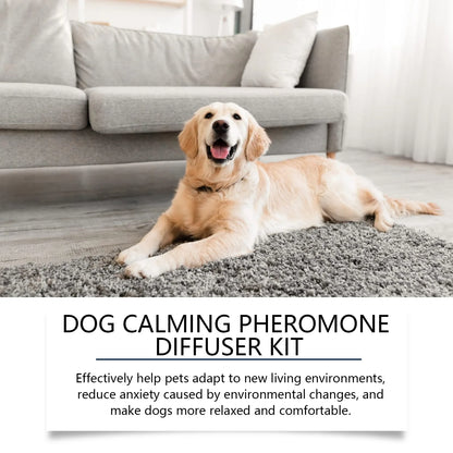 Pet pheromone calming diffuser for cats and dogs plug-in refill spray - My Pet Serenity