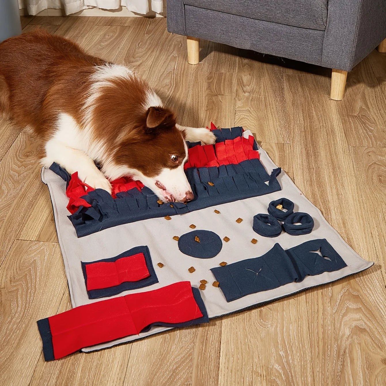 Dog Snuffle Mat for Anxiety, Boredom, Slow Eating, Brain Training - My Pet Serenity