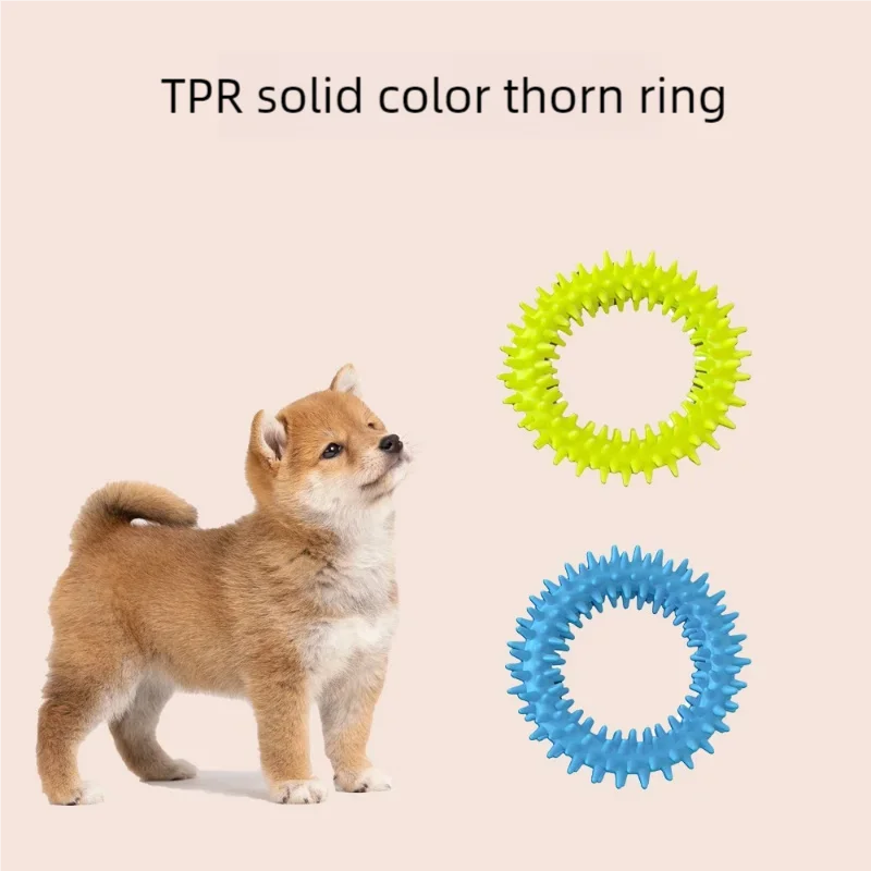 Soft Rubber Bone Chew Toy for Small Dogs - Bite-Resistant Teeth - My Pet Serenity