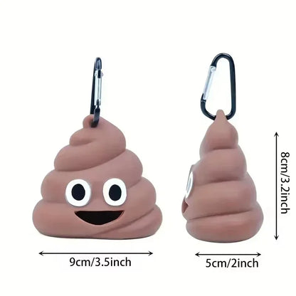 Dog Poop Bag Dispenser with Clip Portable Waste Bag Holder for Walking - My Pet Serenity