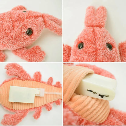 Dog Interactive Plush Toy Floppy Lobster Squeak for Small-Large Dogs - My Pet Serenity