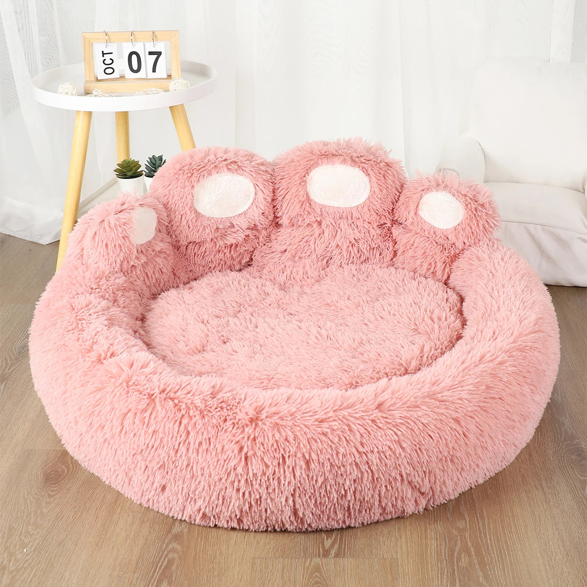 Winter Warm Fluffy Dog Bed - Large Pet Kennel Mat for Dogs & Cats - My Pet Serenity
