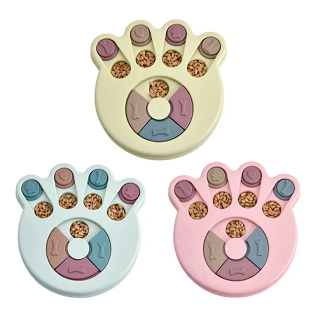 Puppy Slow Feeder Puzzle Bowl Non-Slip Food Dispenser for Dogs and Cats - My Pet Serenity