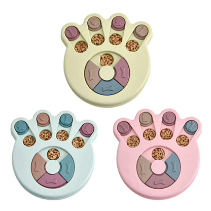 Puppy Slow Feeder Puzzle Bowl Non-Slip Food Dispenser for Dogs and Cats - My Pet Serenity