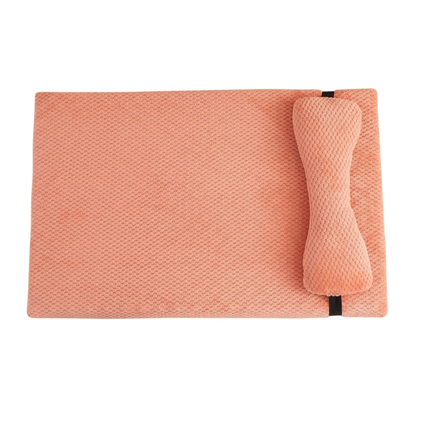Warm Calming Dog Bed with Pillow Plush Mat Removable Winter Cover for Dogs and Cats - My Pet Serenity