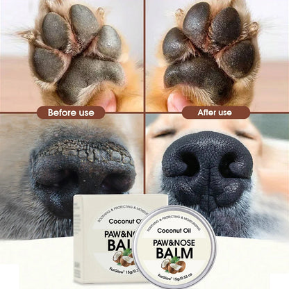 Pet Paw & Nose Balm for Dogs & Cats — Relieves Dry Noses, Cracked Paws - My Pet Serenity