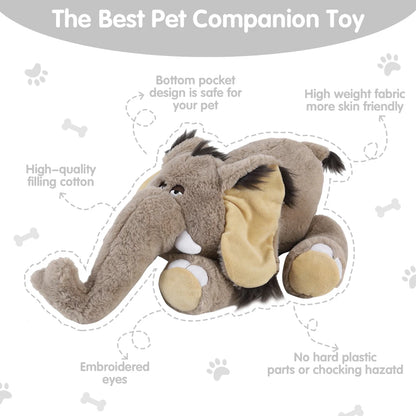 Mammoth Puppy Heartbeat Stuffed Toy for Anxiety Relief - My Pet Serenity