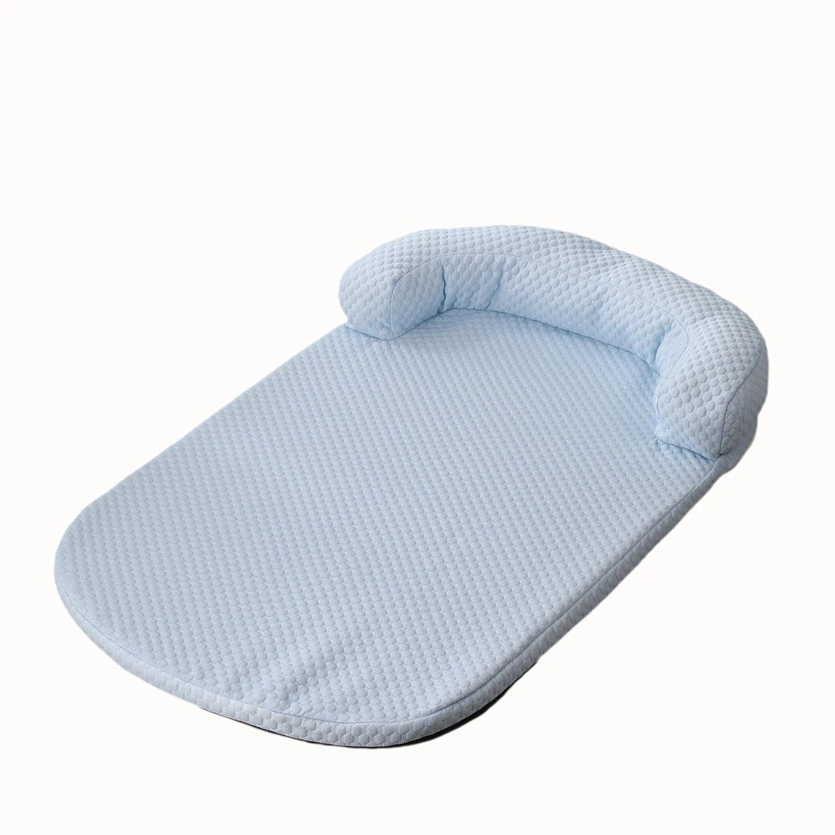 Breathable Cooling Dog Bed for Spring/Summer with Pillow - Ice Silk - My Pet Serenity