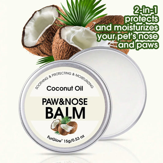 Pet Paw & Nose Balm for Dogs & Cats — Relieves Dry Noses, Cracked Paws - My Pet Serenity