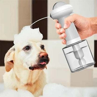 Electric Pet Bathing Machine for Cats and Dogs - Wireless Foam Sprayer - My Pet Serenity