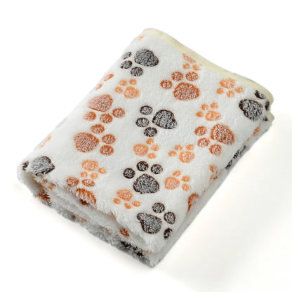 Warm Cat Blanket Fleece Bed Mat for Cats and Small Dogs - My Pet Serenity