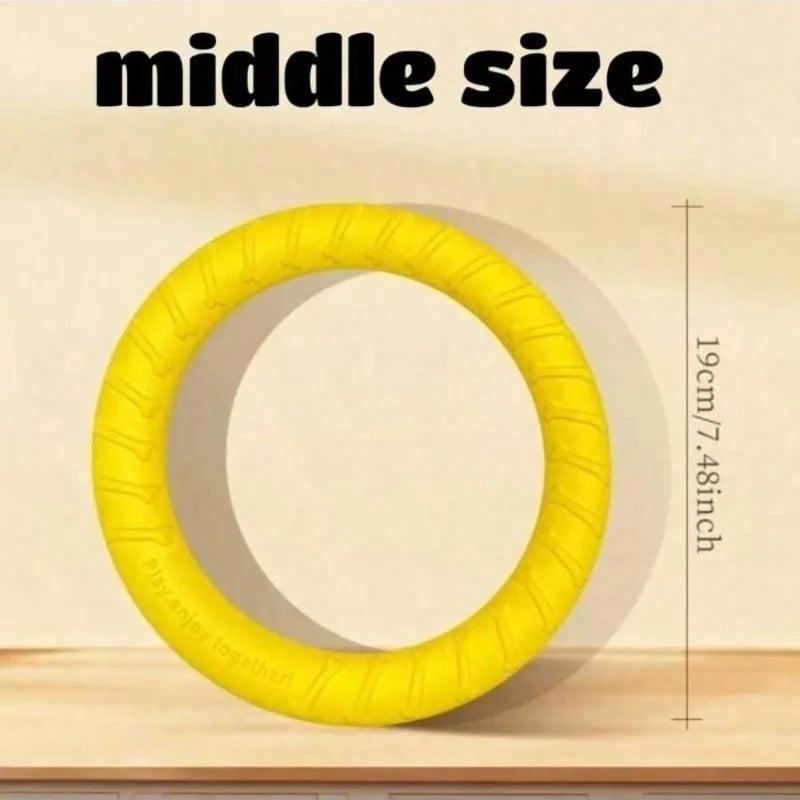 Dog Ring Toy Indestructible Chew Flying Floating Fetch for Dogs - My Pet Serenity