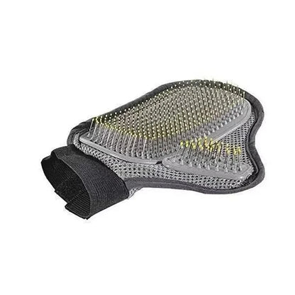 Pet grooming glove for cats and dogs - deshedding fur remover, massage - My Pet Serenity