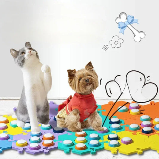 Dog Talk Button for Pet Communication – Training Clicker, Recorder - My Pet Serenity