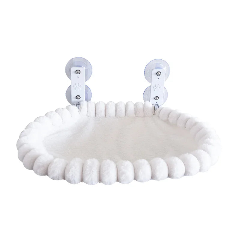 Cat Window Hammock with Strong Suction Cups – Cozy Indoor Cat Perch - My Pet Serenity