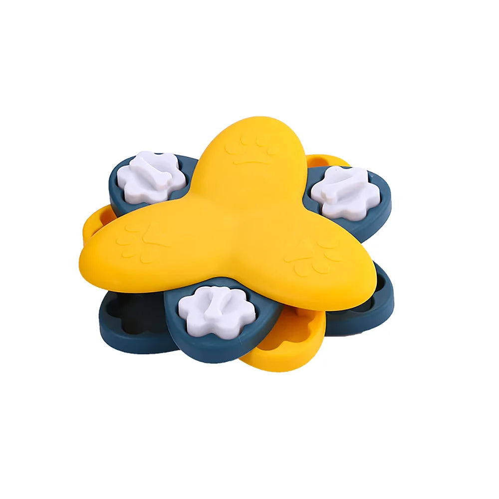 Puppy Slow Feeder Puzzle Bowl Non-Slip Food Dispenser for Dogs and Cats - My Pet Serenity