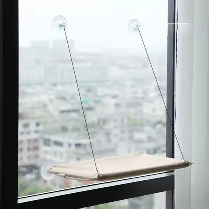 Ultra-Soft Cat Window Hammock Bed Mounted Space-Saving Perch - My Pet Serenity