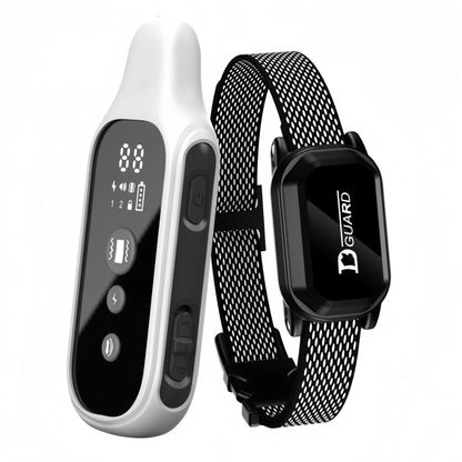 Dog Training Collar 800m Waterproof Rechargeable Remote LCD Display - My Pet Serenity