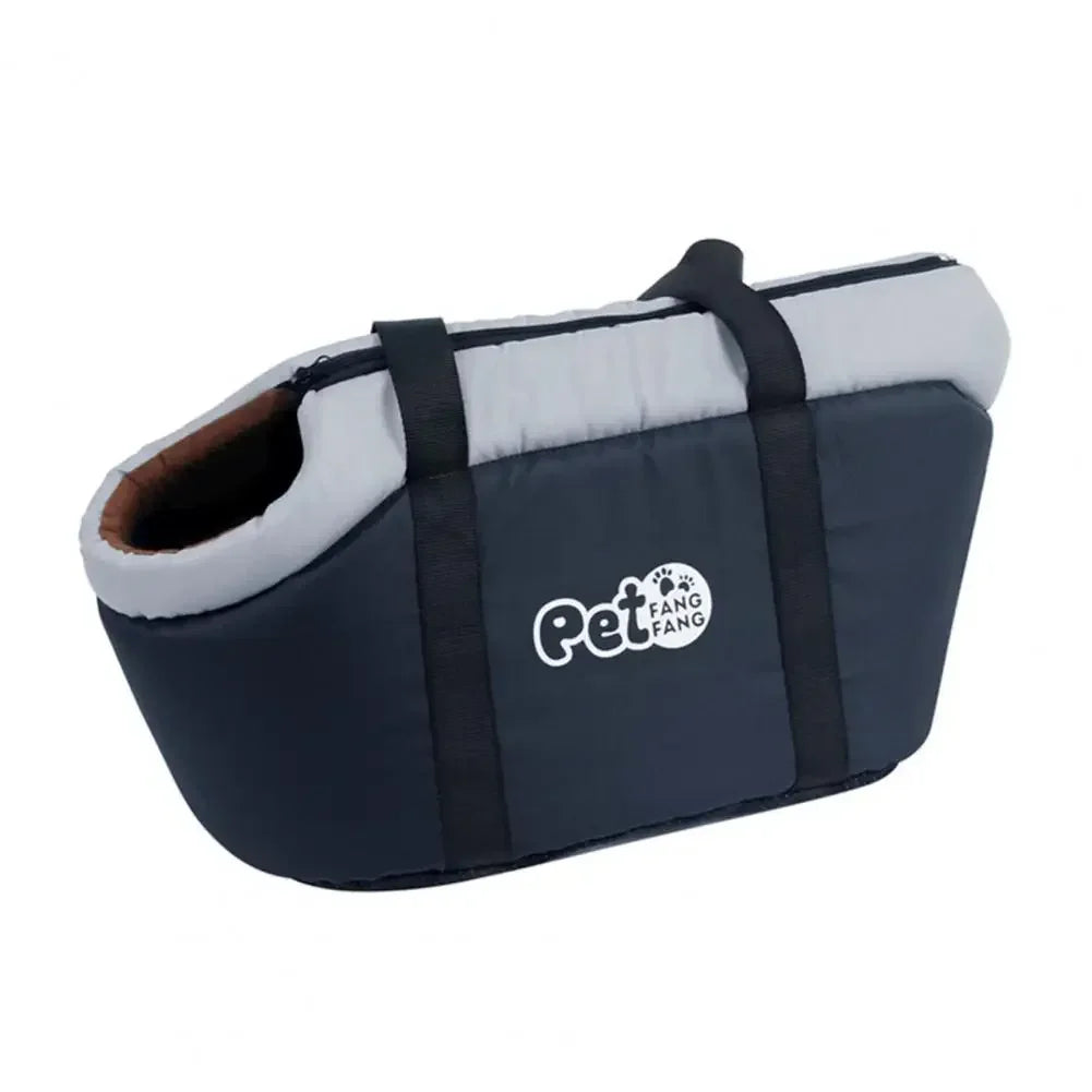 Portable Pet Shoulder Bag: Foldable Breathable Oxford Cloth Carrier - My Pet Serenity