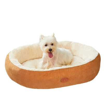 Thickened Warm Pet Nest Bed for Autumn & Winter - Dog & Cat Bed - My Pet Serenity