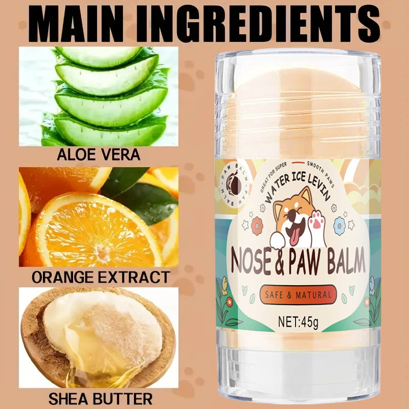 Pet Paw Cream with Shea Butter & Coconut Oil for Dry, Cracked Paws - My Pet Serenity