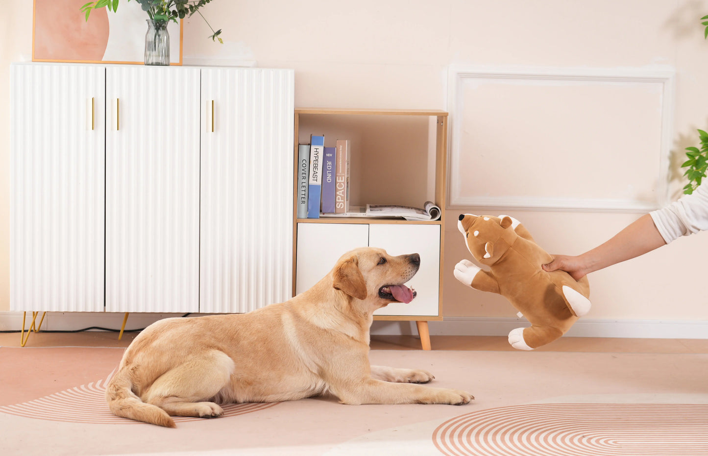 Dog Heartbeat Stuffed Toy for Puppies - Stress Relief & Calming Aid - My Pet Serenity