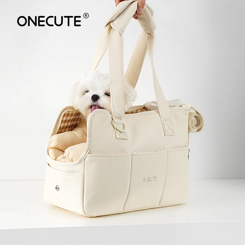 Shoulder Dog Carrier Bag for Small Dogs and Cats, Puppy Travel - My Pet Serenity