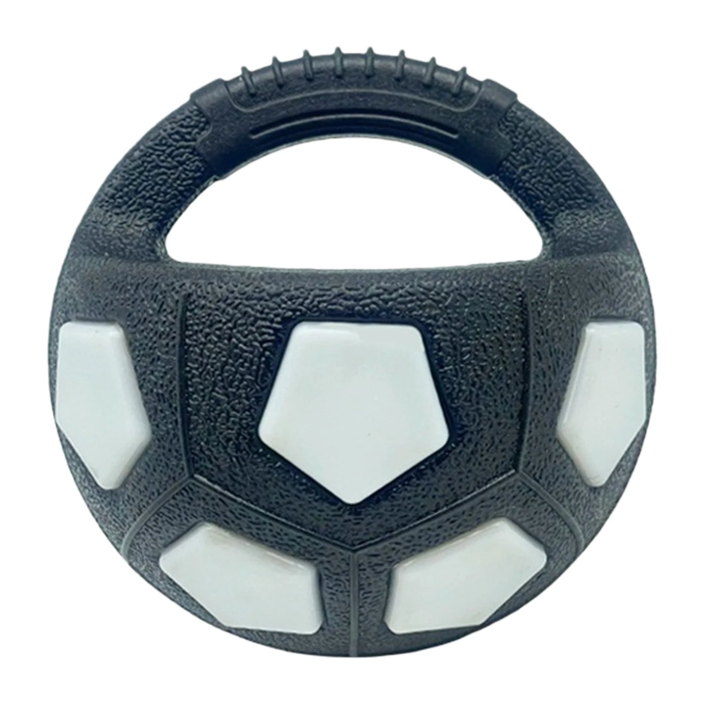 Calming Ball with Handle - Squeaky Football Toy for Medium-Large Dogs - My Pet Serenity