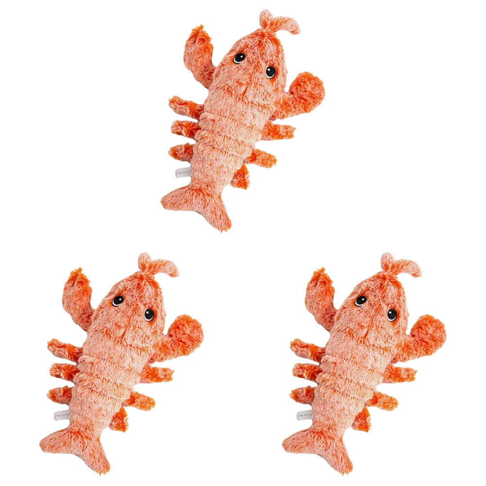 Dog Interactive Plush Toy Floppy Lobster Squeak for Small-Large Dogs - My Pet Serenity