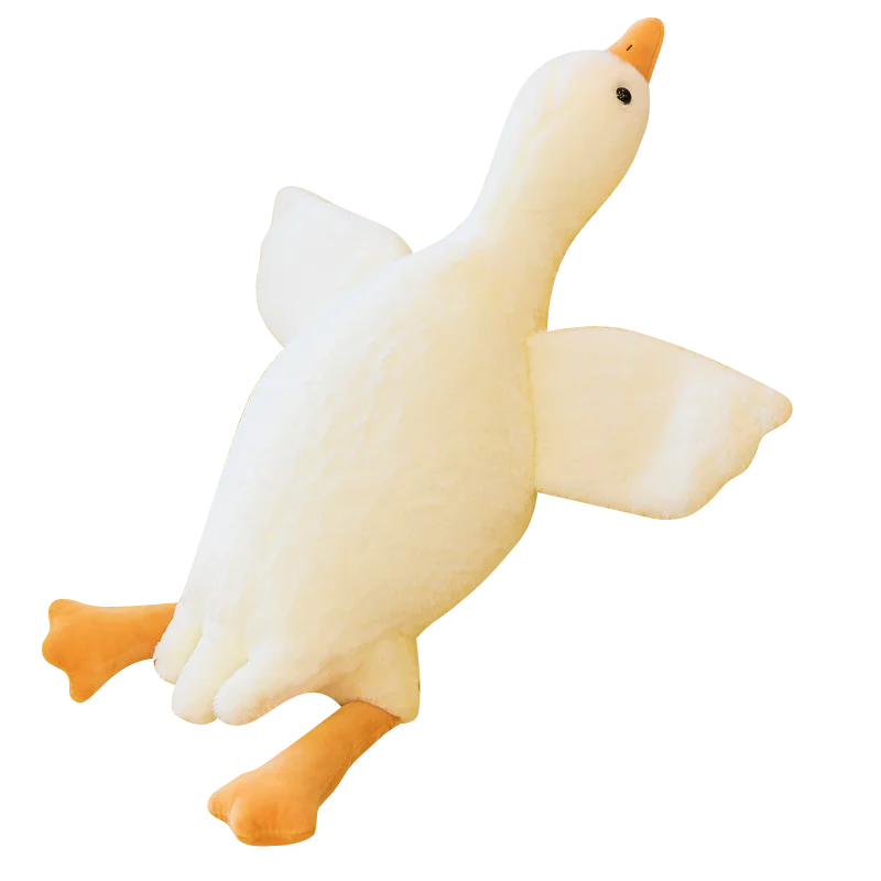 50cm Goose Plush Toy for Cats and Dogs - Anxiety Relief Companion - My Pet Serenity