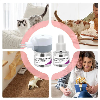 Cat Pheromone Diffuser for Home Use – Indoor Calming Aid - My Pet Serenity
