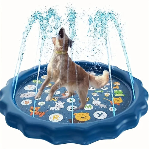 Portable Dog Bath Tub with Spray Hose, Foldable Pet Shower Pool - My Pet Serenity