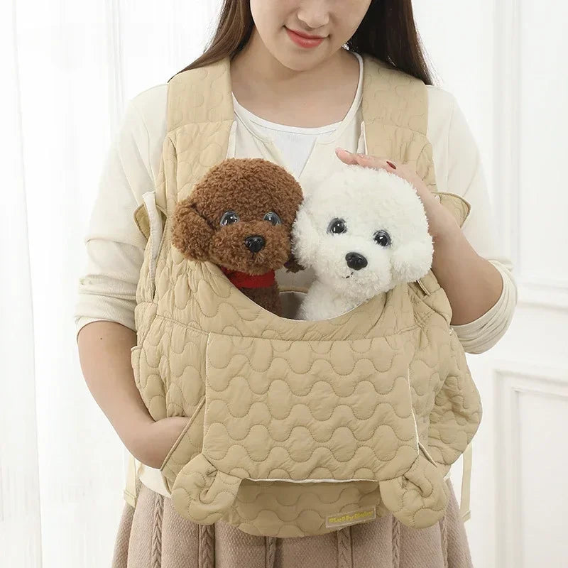 Winter Chest Pet Bag XL Waterproof, Windproof, Portable for Dog and Cat - My Pet Serenity