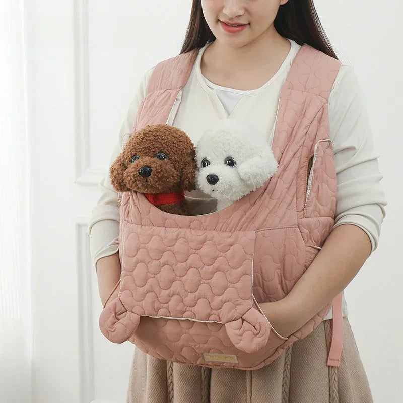 Winter Chest Pet Bag XL Waterproof, Windproof, Portable for Dog and Cat - My Pet Serenity