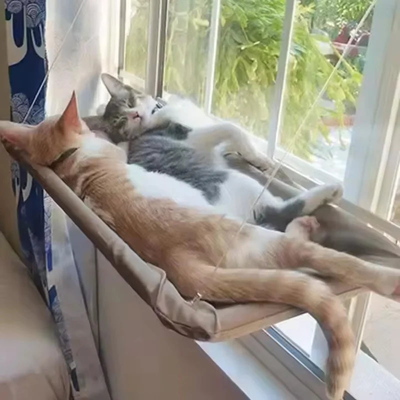 Ultra-Soft Cat Window Hammock Bed Mounted Space-Saving Perch - My Pet Serenity
