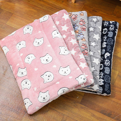 Winter Cat and Small Dog Sleeping Cushion Thick and Warm Skin Friendly - My Pet Serenity