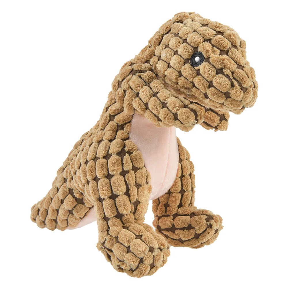 Plush Dinosaur Pet Toys for Cats and Dogs | Interactive Chew Toys - My Pet Serenity