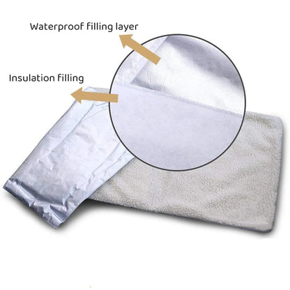 Self-Heating Pet Pad Blanket for Cats and Dogs with Thermal Core - My Pet Serenity
